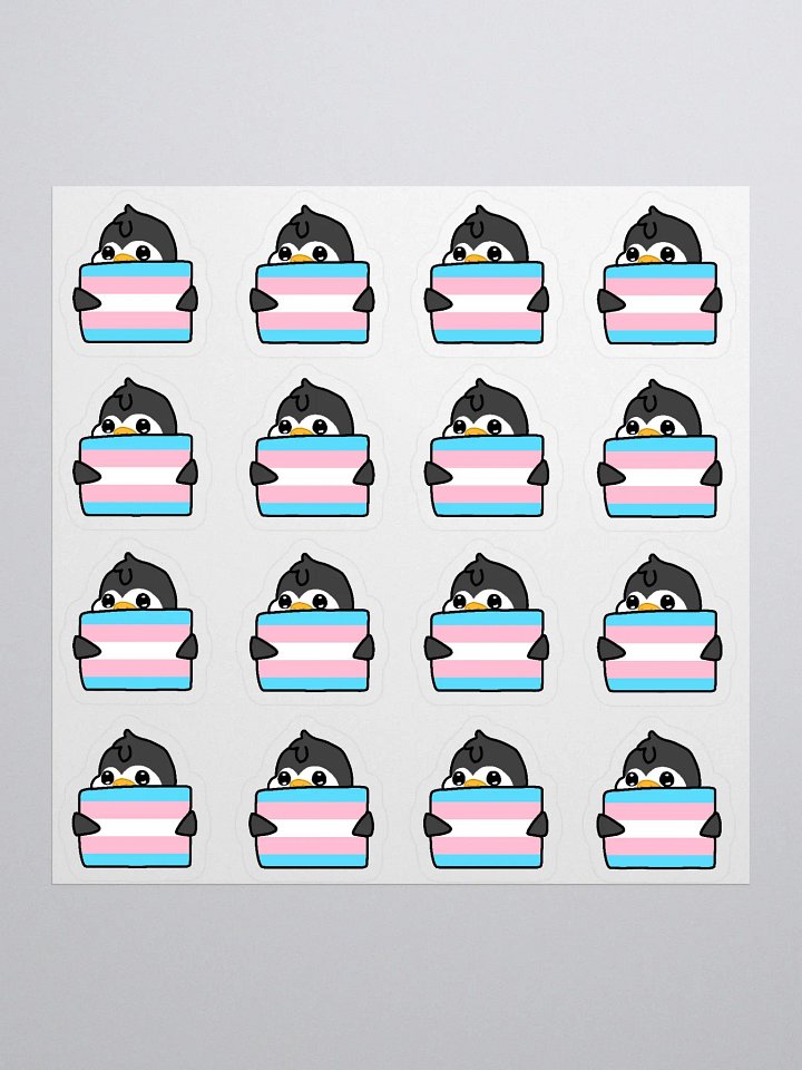 "Trans Pride" Lil' Guy - Mini Sticker Sheet product image (1)
