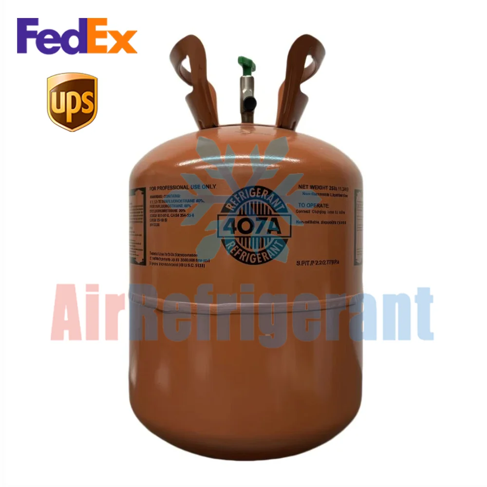 R407A Refrigerant 25lb (11.3kg) – For Commercial Refrigeration Systems, Easy to Use product image (1)