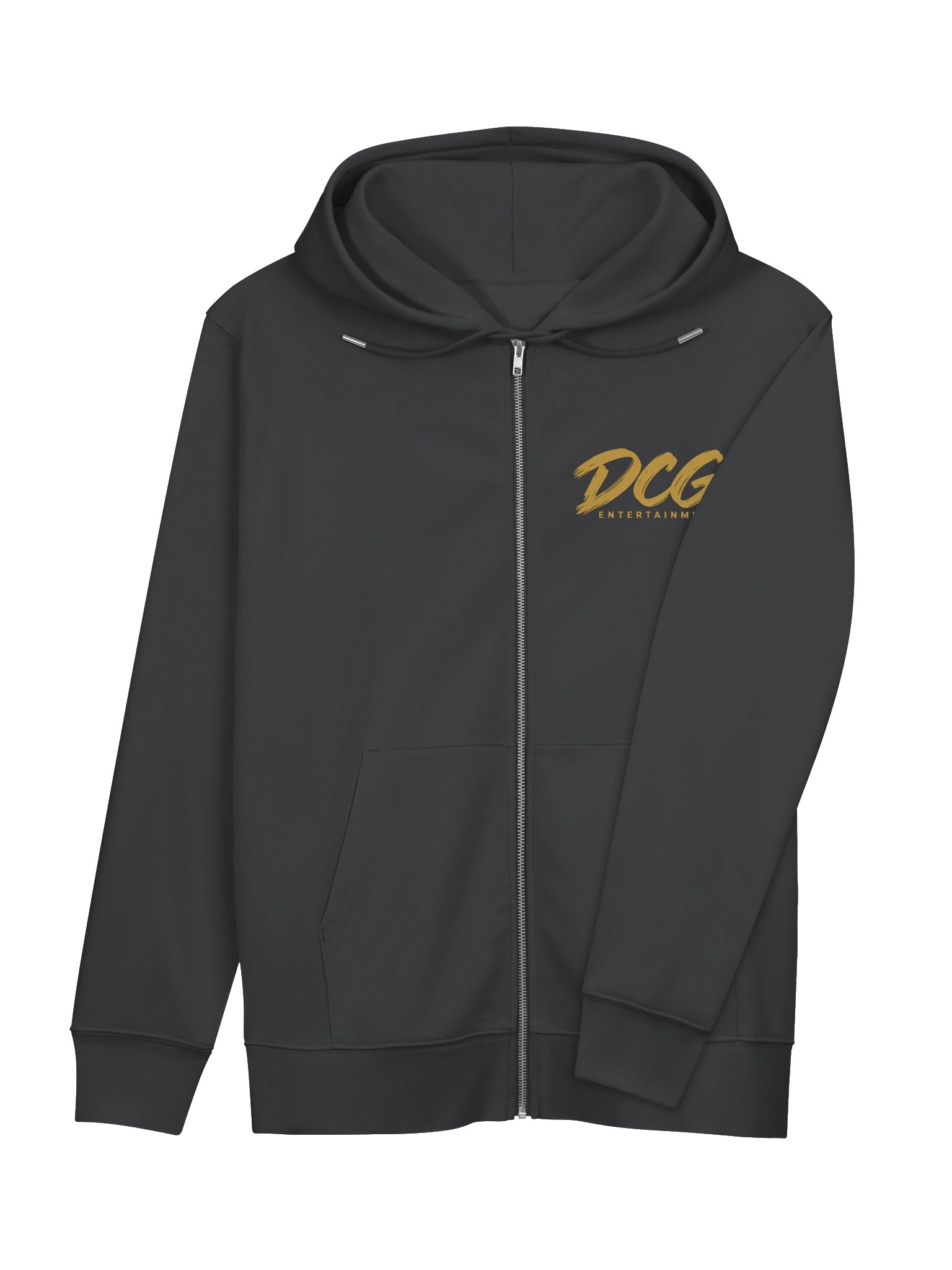 DCG Signature Zip Hoodie – Gold Chest Logo product image (4)