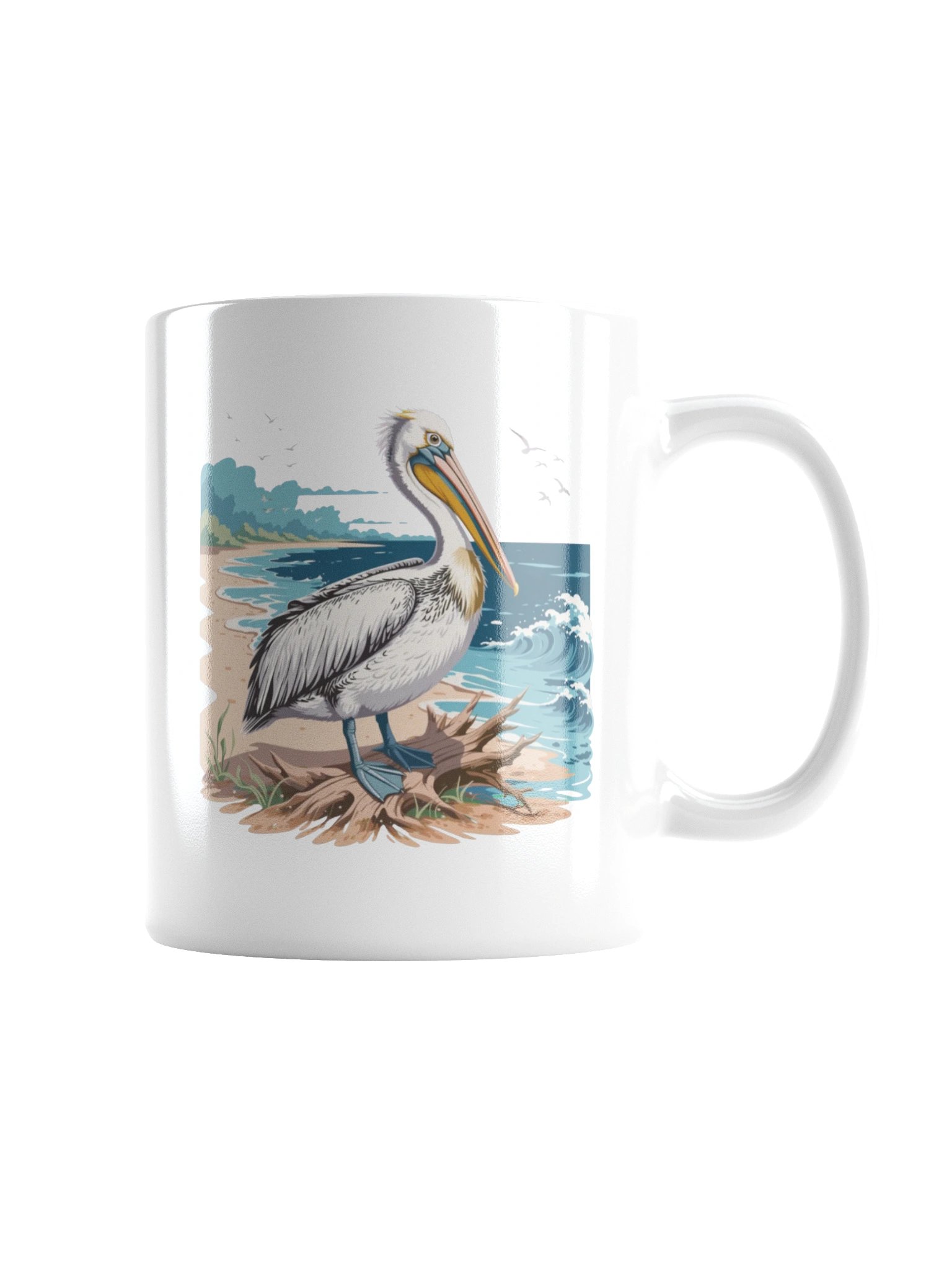 Pelican by the Pier Coffee Mug product image (8)