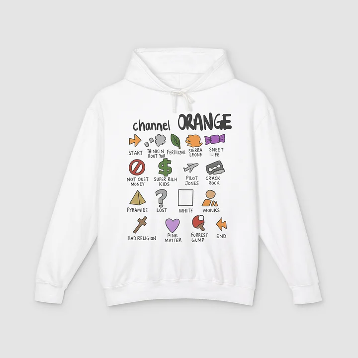 Frank Ocean Channel Orange Notebook Hoodie product image (1)