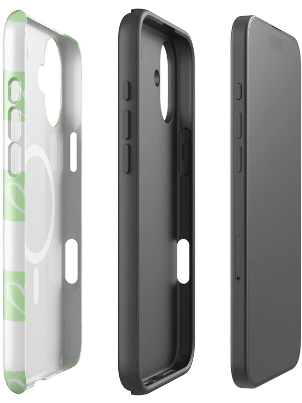 Chic Heart Pattern Magnetic MagSafe® iPhone® Tough 14, 15, 16, 17, Pro, Pro Max, Plus, Cases product image (3)