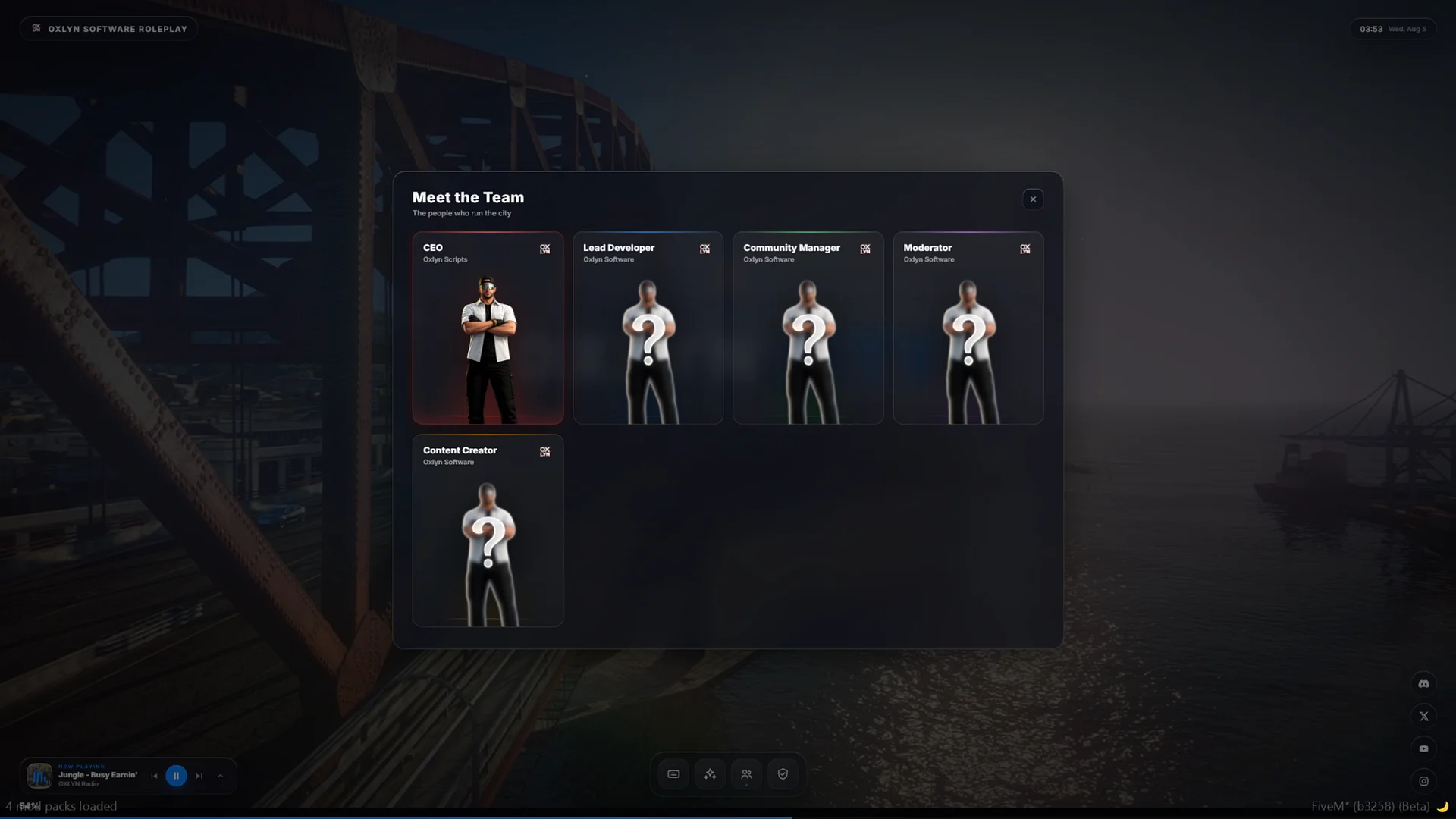 FiveM Loading Screen Script 🖥️ In-Game Editor, +15 Templates & Music Player (Standalone) product image (2)