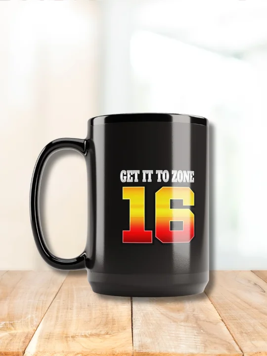 Get It To Zone 16 Zone 18 Black Glossy Mug product image (10)