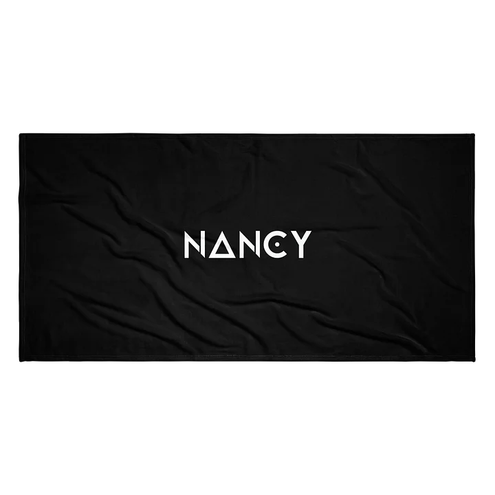 NANCY Bold Graphic Beach Towel: Your new favorite towel by @Nancy_dj_official ® product image (2)