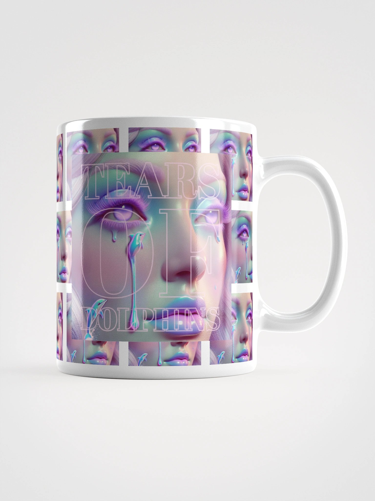 Tears of Dolphins Mug - even my breakdowns come in pastels product image (1)