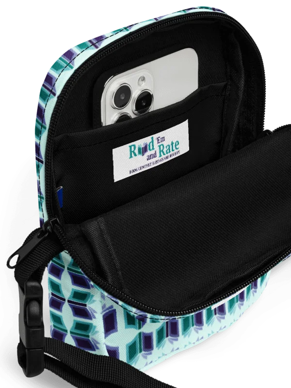 Crossbody Bag (Light Teal Background) product image (2)