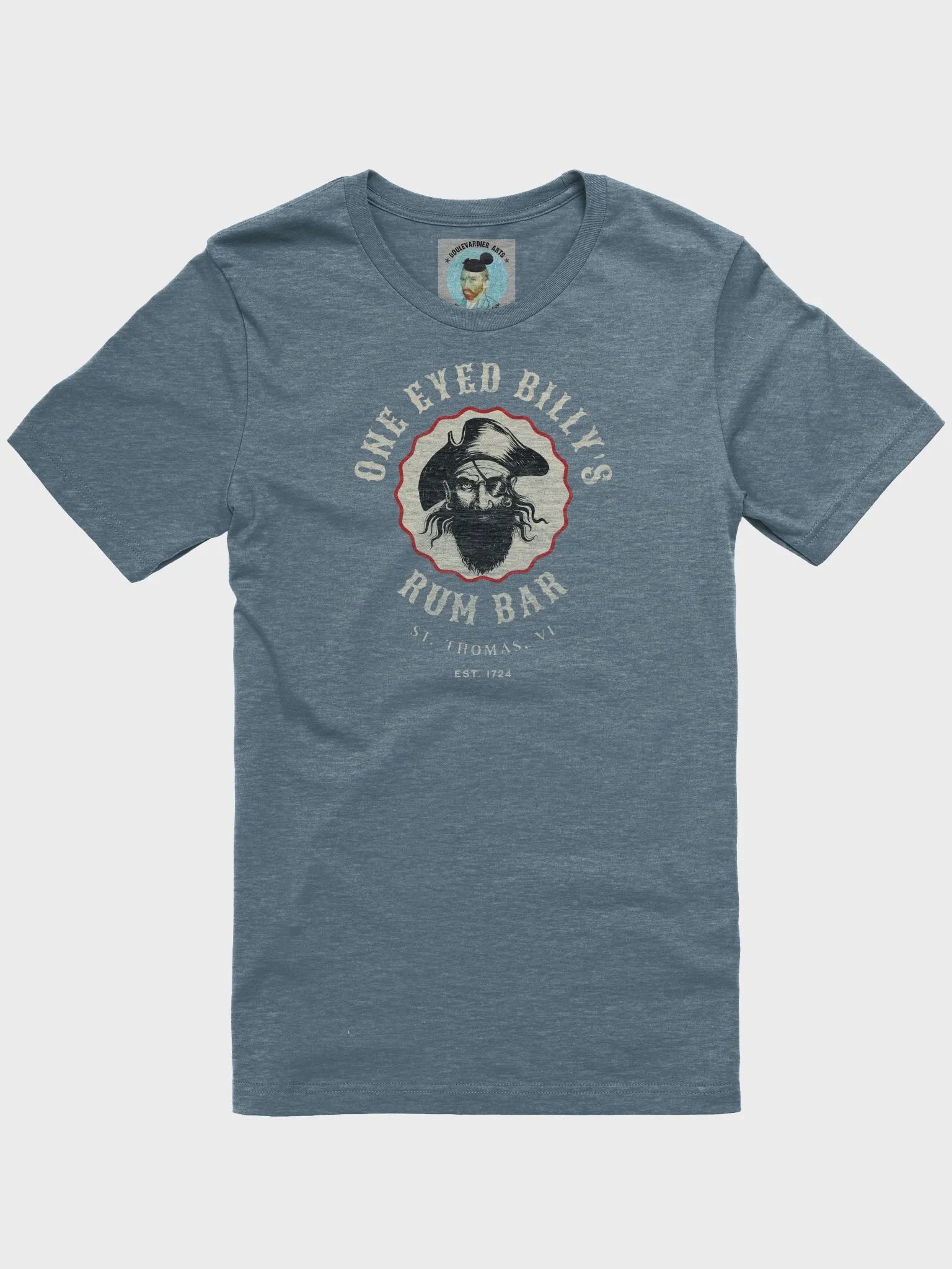 One Eyed Billy's Rum Bar Unisex T-shirt product image (46)