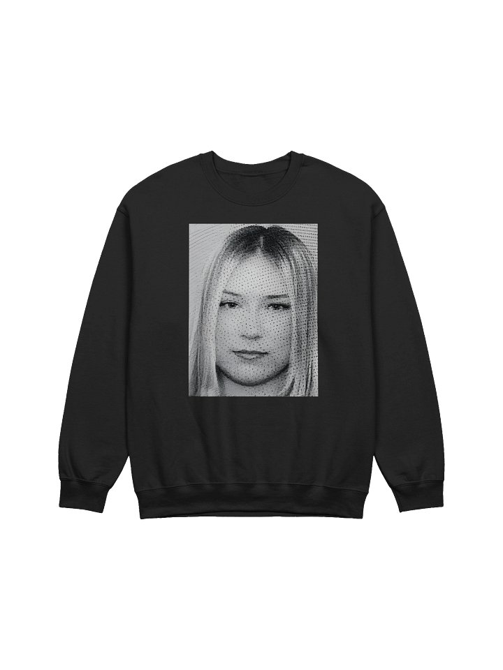 mugshot - blk/wht crewneck product image (1)