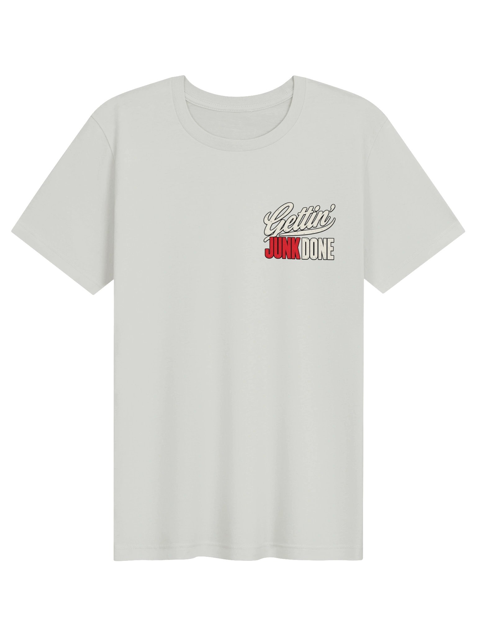 Gettin’ Junk Done — Live Quietly Tee | 1 Thessalonians 4:11 — Dark Edition product image (2)
