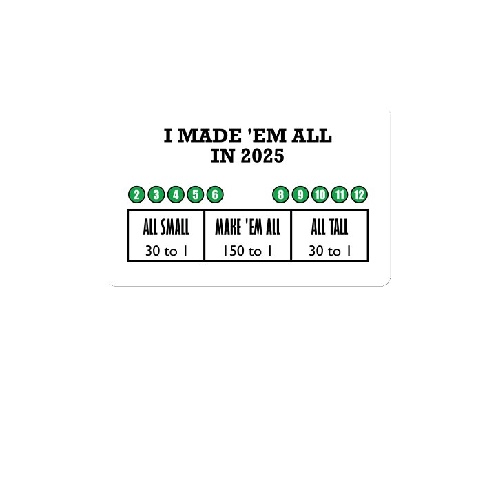 Made 'Em All (Magnet) product image (2)