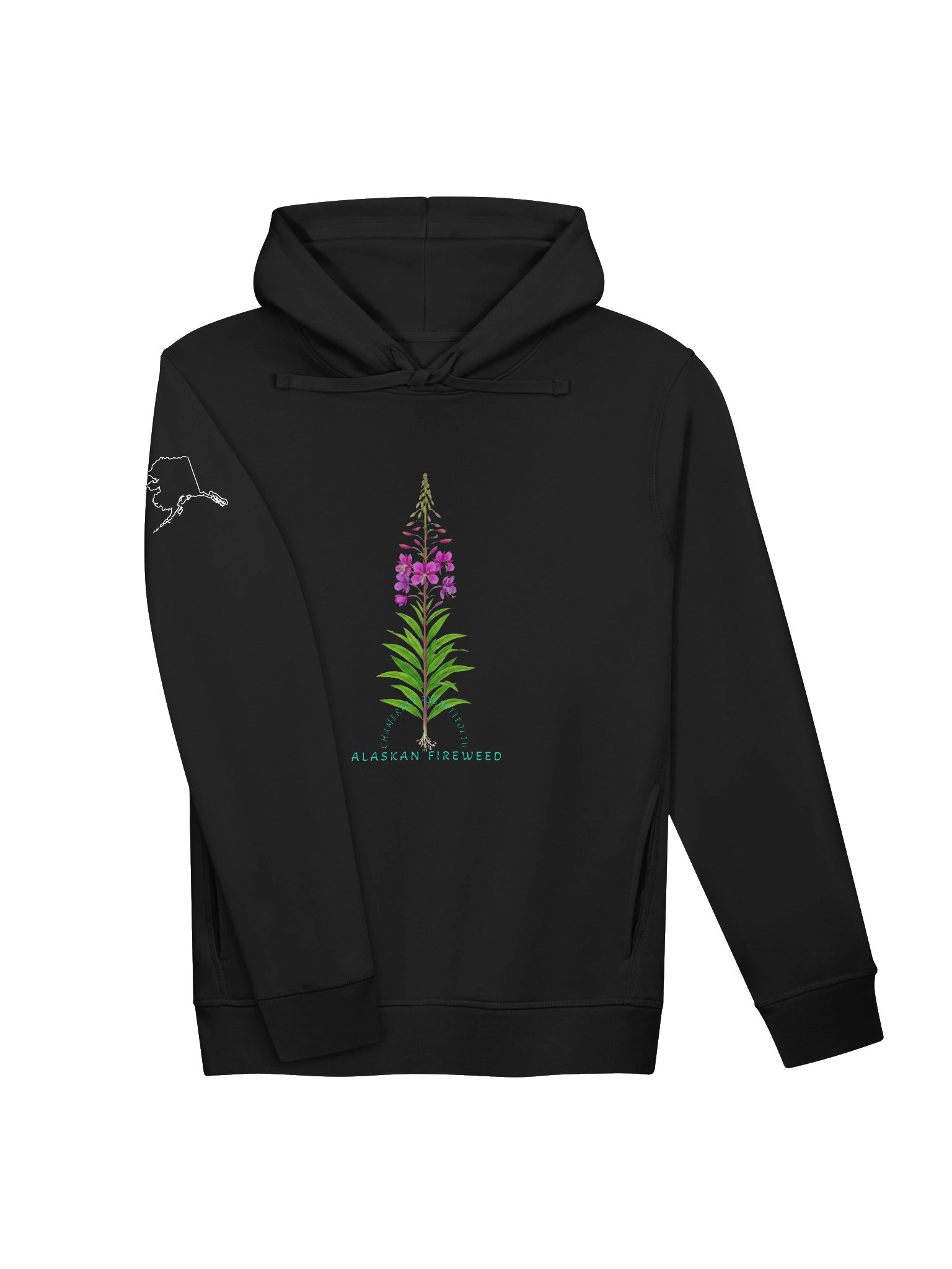 DELUXE "ALASKAN FIREWEED" SIDE POCKET HOODY product image (3)