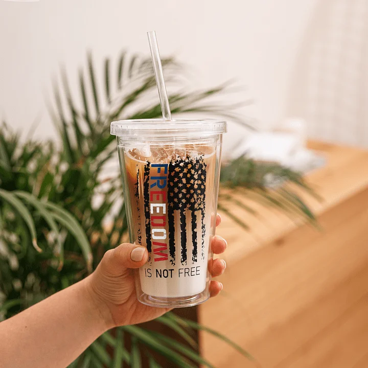 Freedom is Not Free Double Wall Tumbler product image (1)