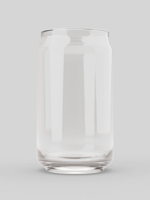 Photo showing Can-Shaped Glass