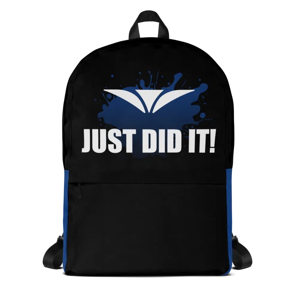 Just Did It! Blue Burst Backpack product image (1)