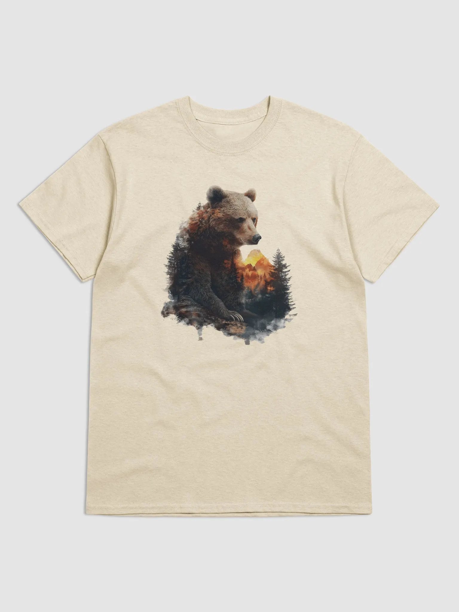 Bear with forest background in Silhouette, #2 product image (16)