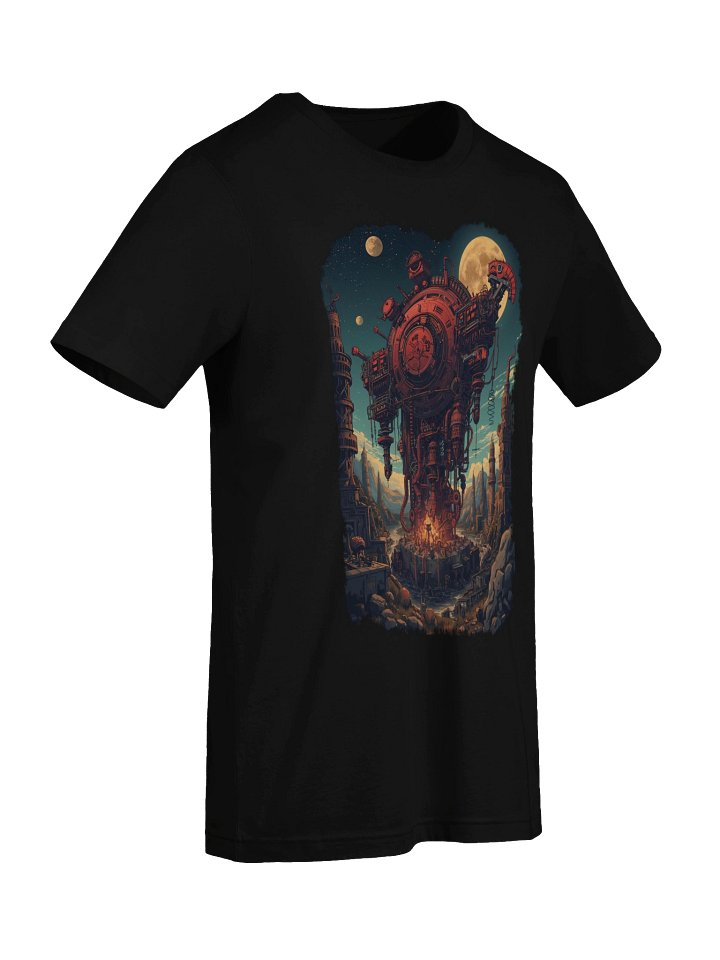 Retro-Futuristic Reactor Lightweight T-Shirt product image (2)