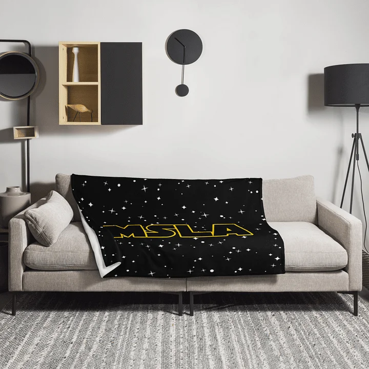 MSLA Dark Side Logo - Throw Blanket product image (3)