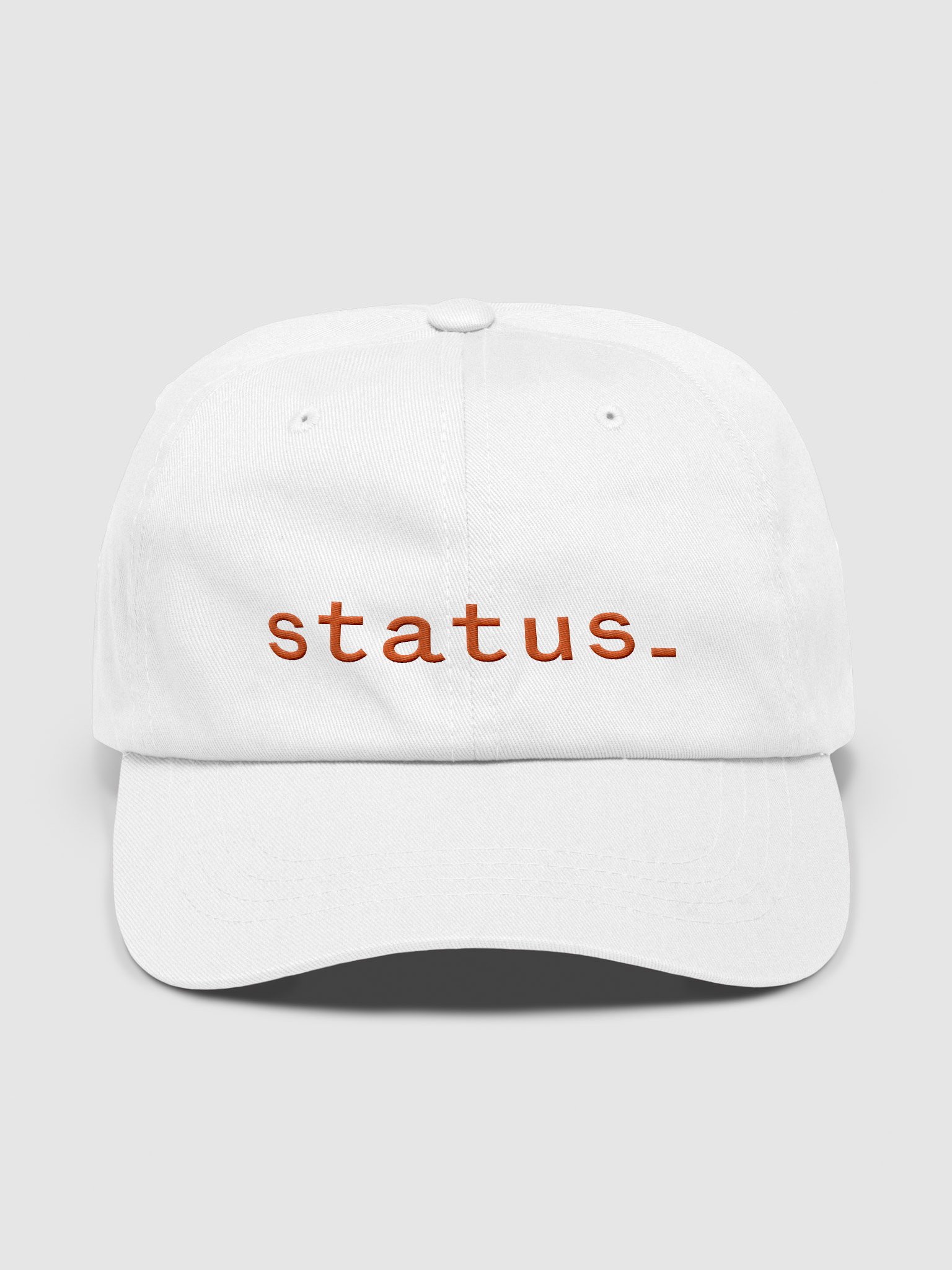 The Status Cap (Orange Logo) product image (1)