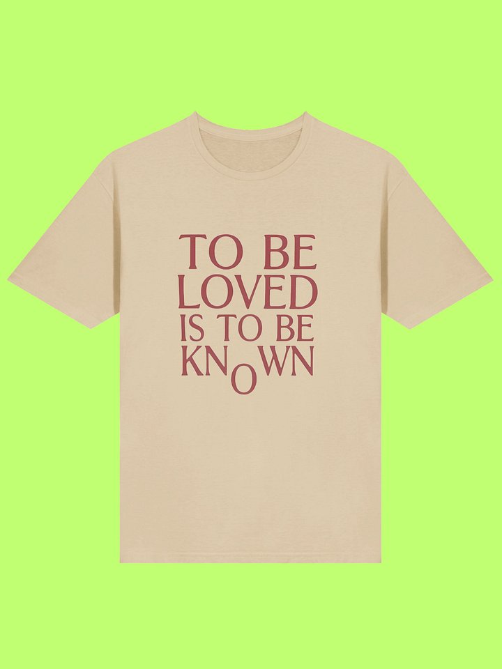 To Be Loved Is to Be Known Shirt product image (114)