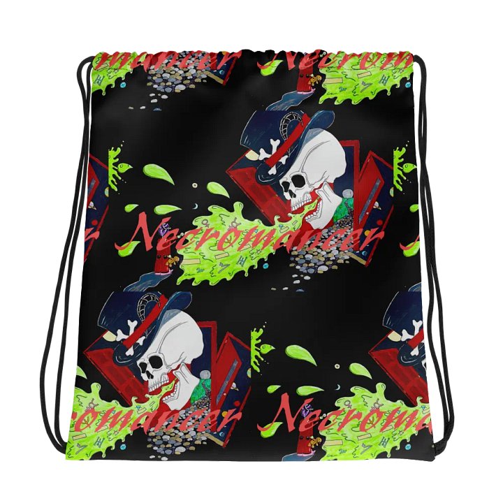 Necromancer All-Over Drawstring Bag product image (1)