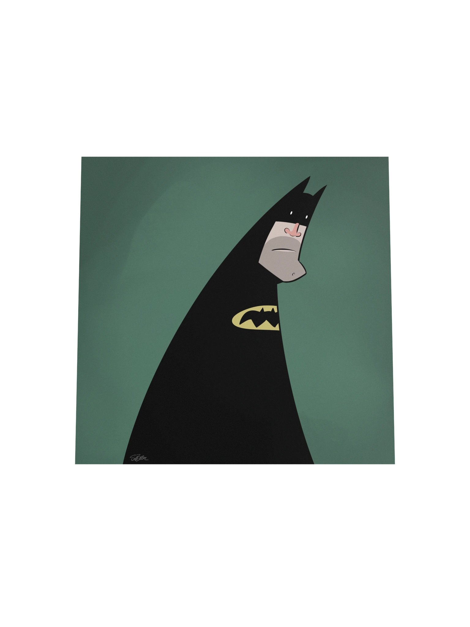 "Sad Knight" high quality print product image (4)