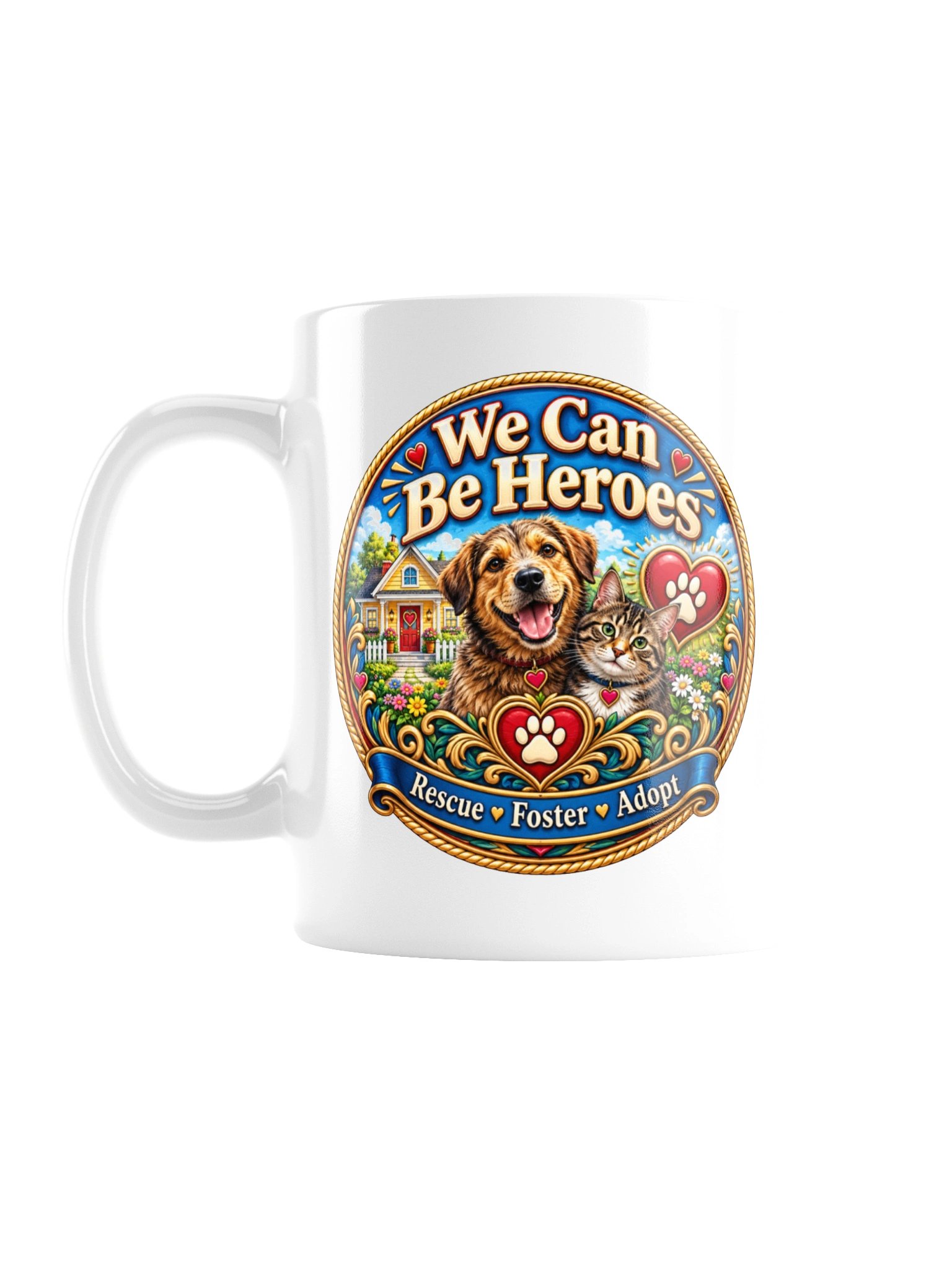 We Can Be Heroes Pet Rescue Mug product image (1)