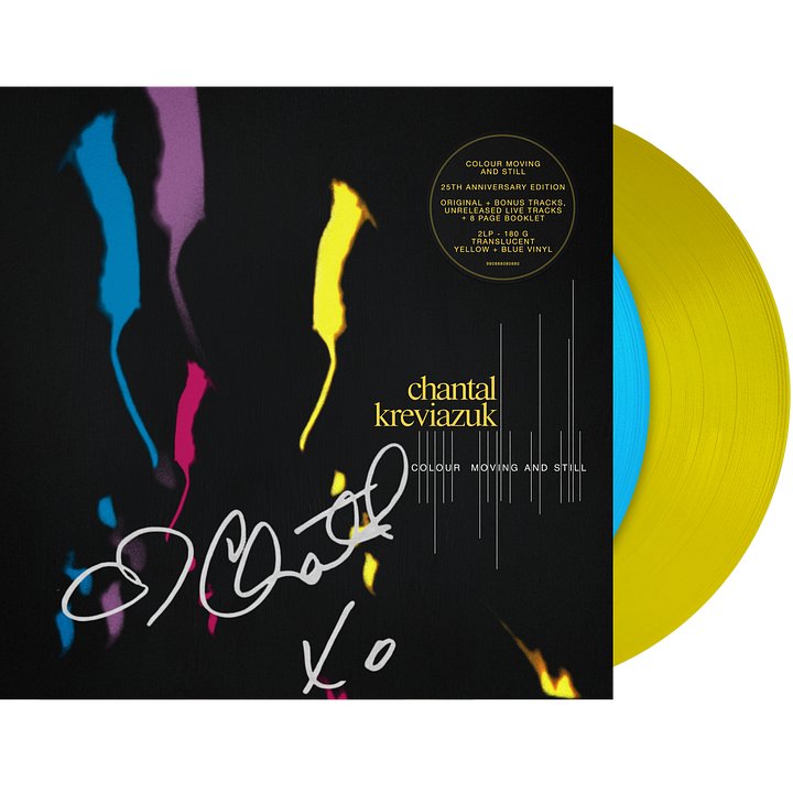 AUTOGRAPHED COLOUR MOVING AND STILL DELUXE EDITION DOUBLE LP product image (1)