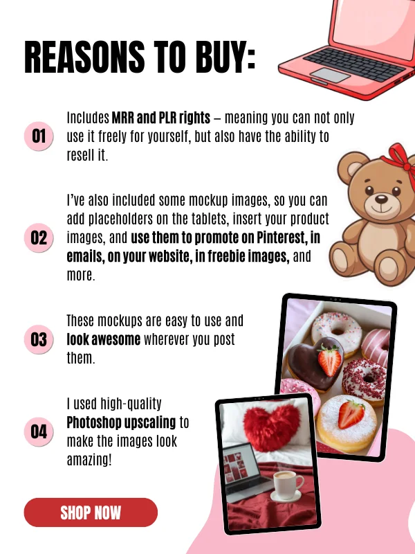 MRR/PLR Valentine’s Day Stock Images product image (8)