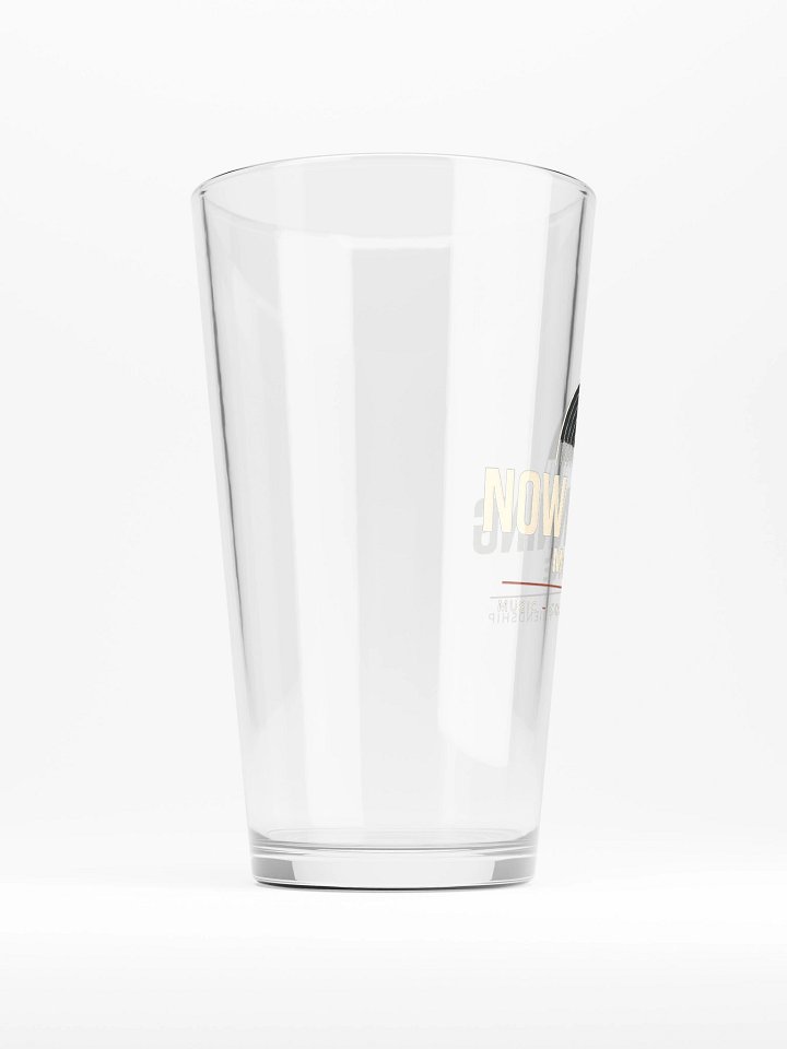 Now Spinning Magazine - Beer Glass product image (2)