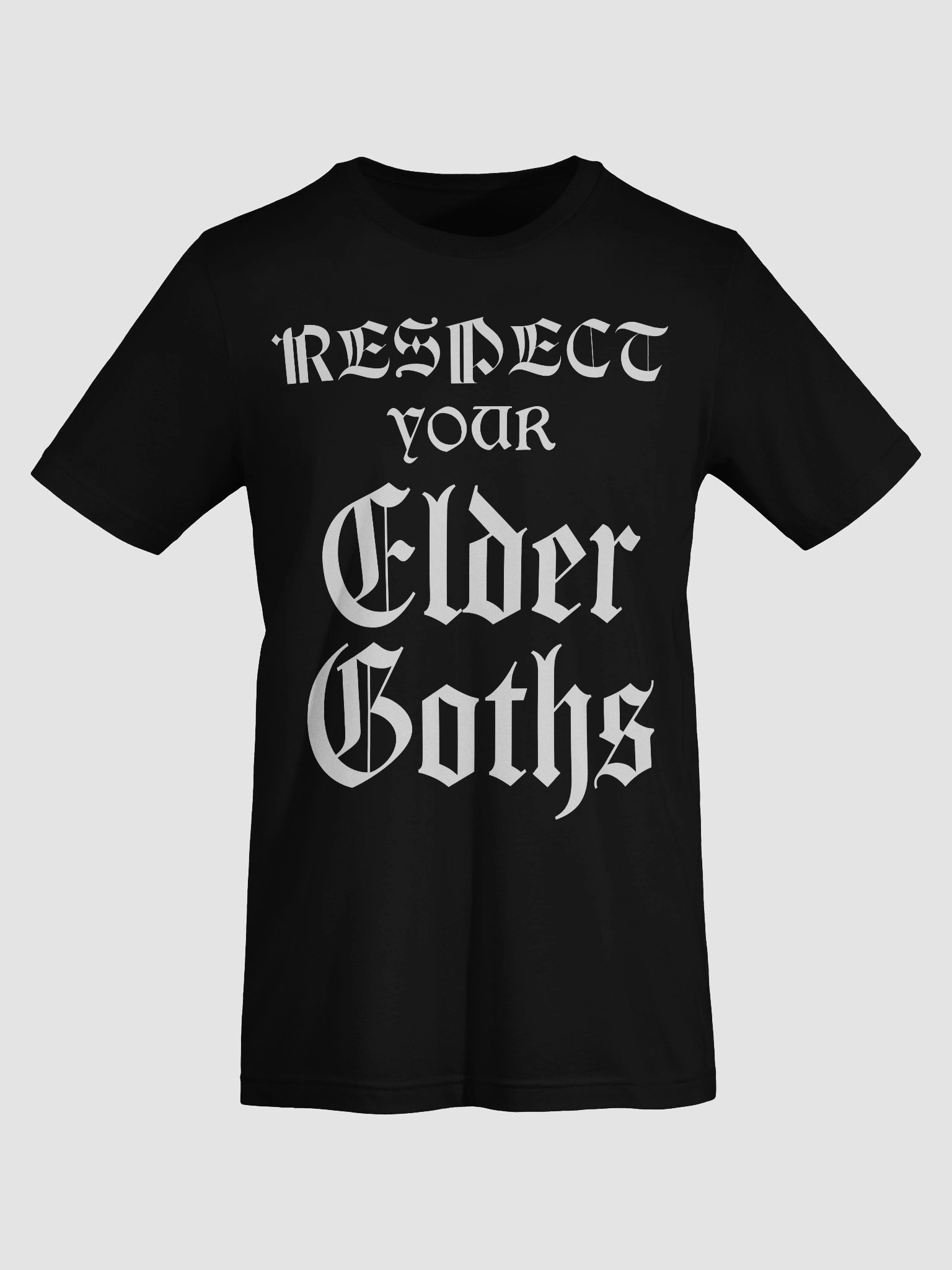 Respect Your Elder Goths Unisex Short Sleeve Tee product image (7)
