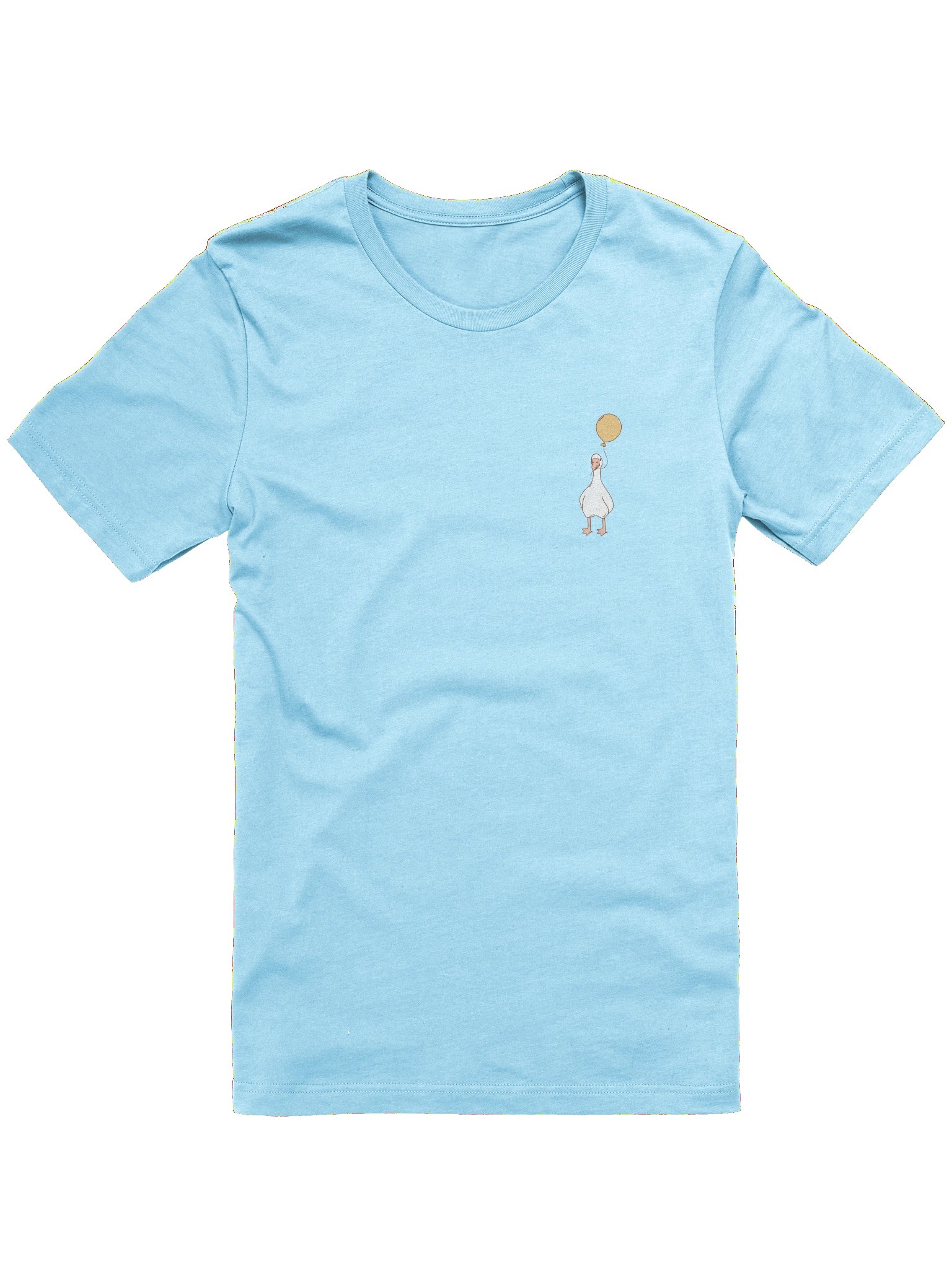 Whimsical Goose Balloon T-Shirt | Retro 70s Quirky Duck Character Tee product image (6)