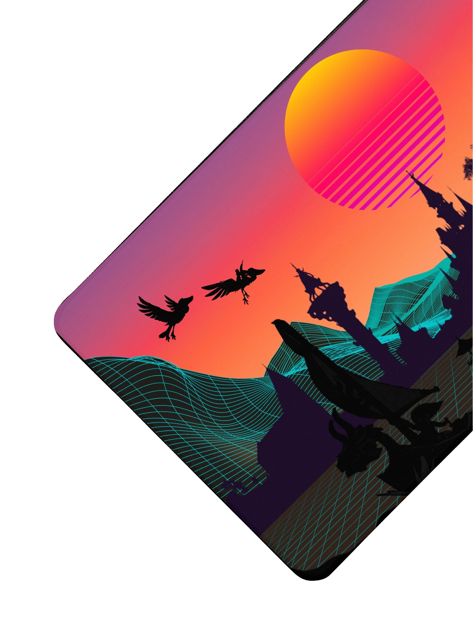 TLOZ Sinthwave Desk Mat XL product image (3)
