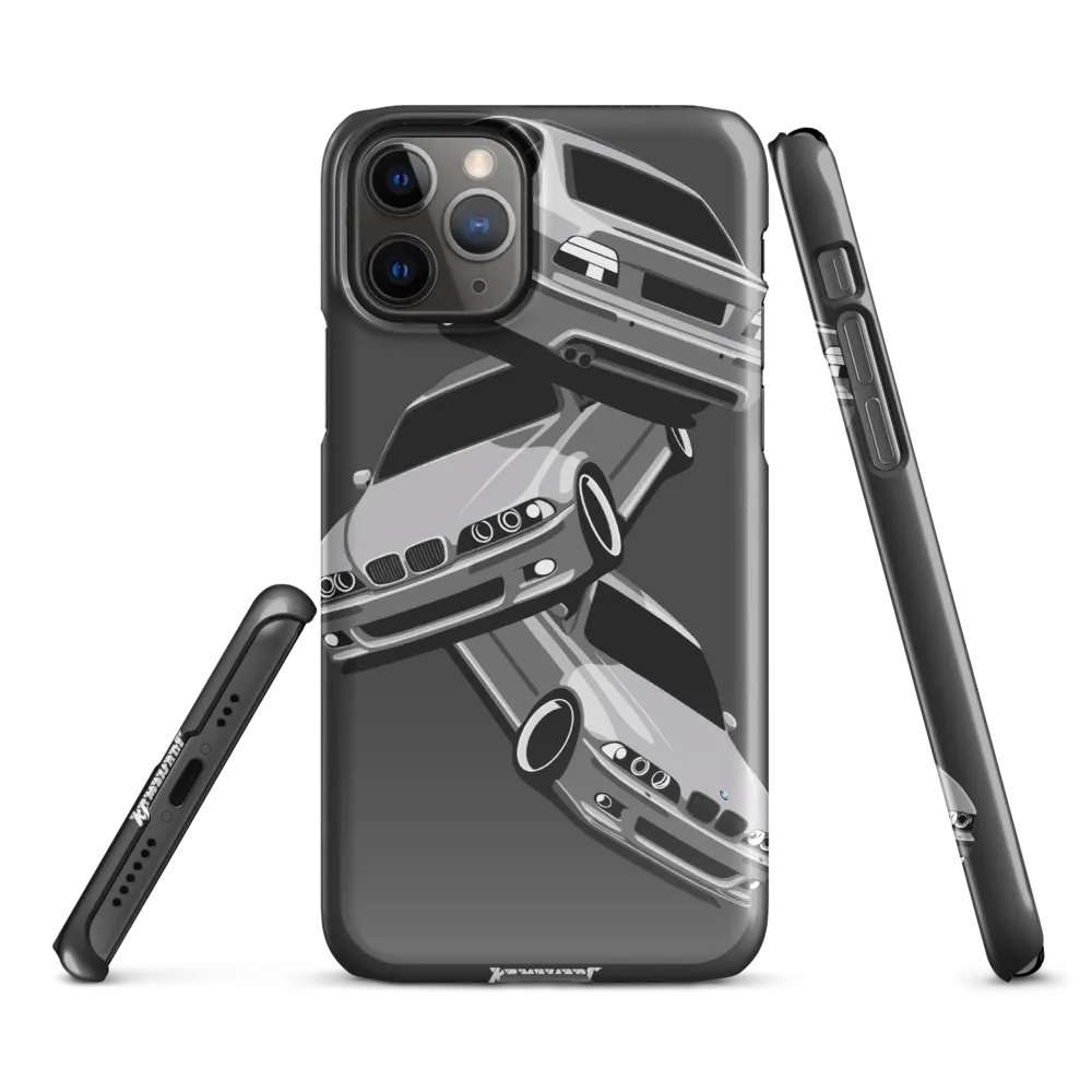 Stacked Wheels iPhone® Snap Case product image (2)