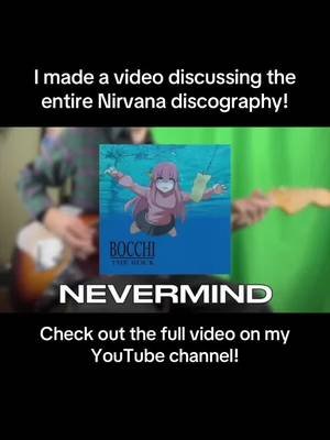 Made a video discussing the full Nirvana discography! #nirvana #kurtcobain #guitar #grunge 