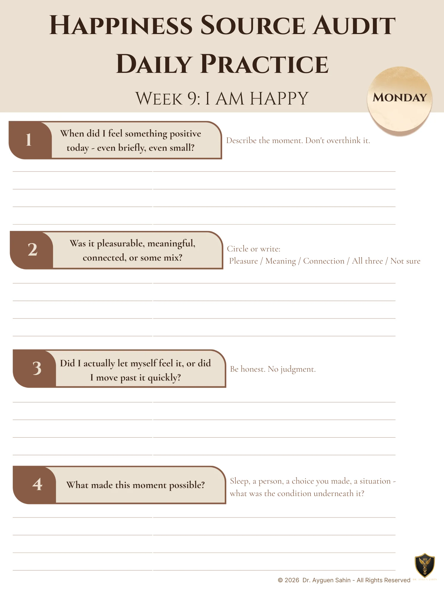 HAPPINESS SOURCE AUDIT product image (2)