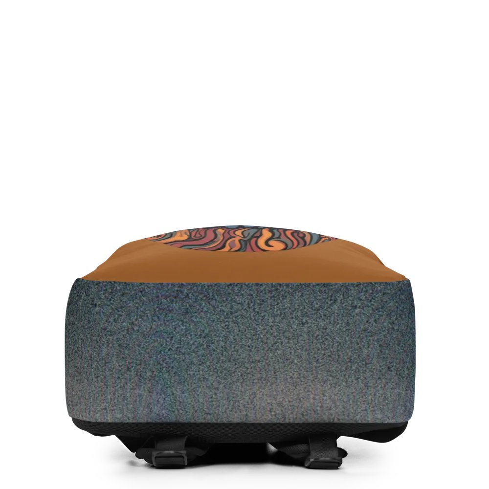 Psychedelic Swirl All-Over Backpack product image (3)