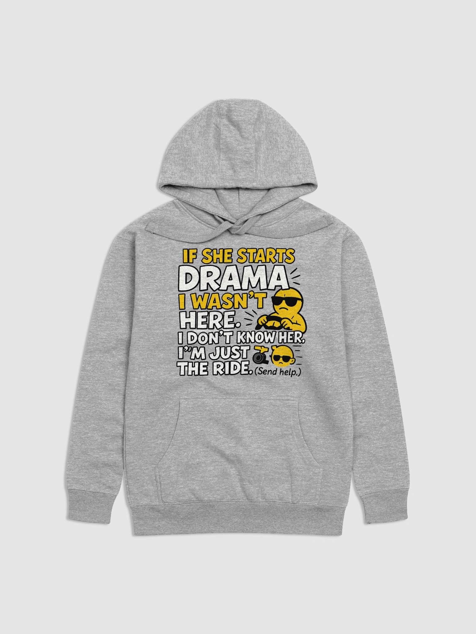 “I Wasn’t Here” Couple Hoodie – For the Blame Game Champion product image (1)