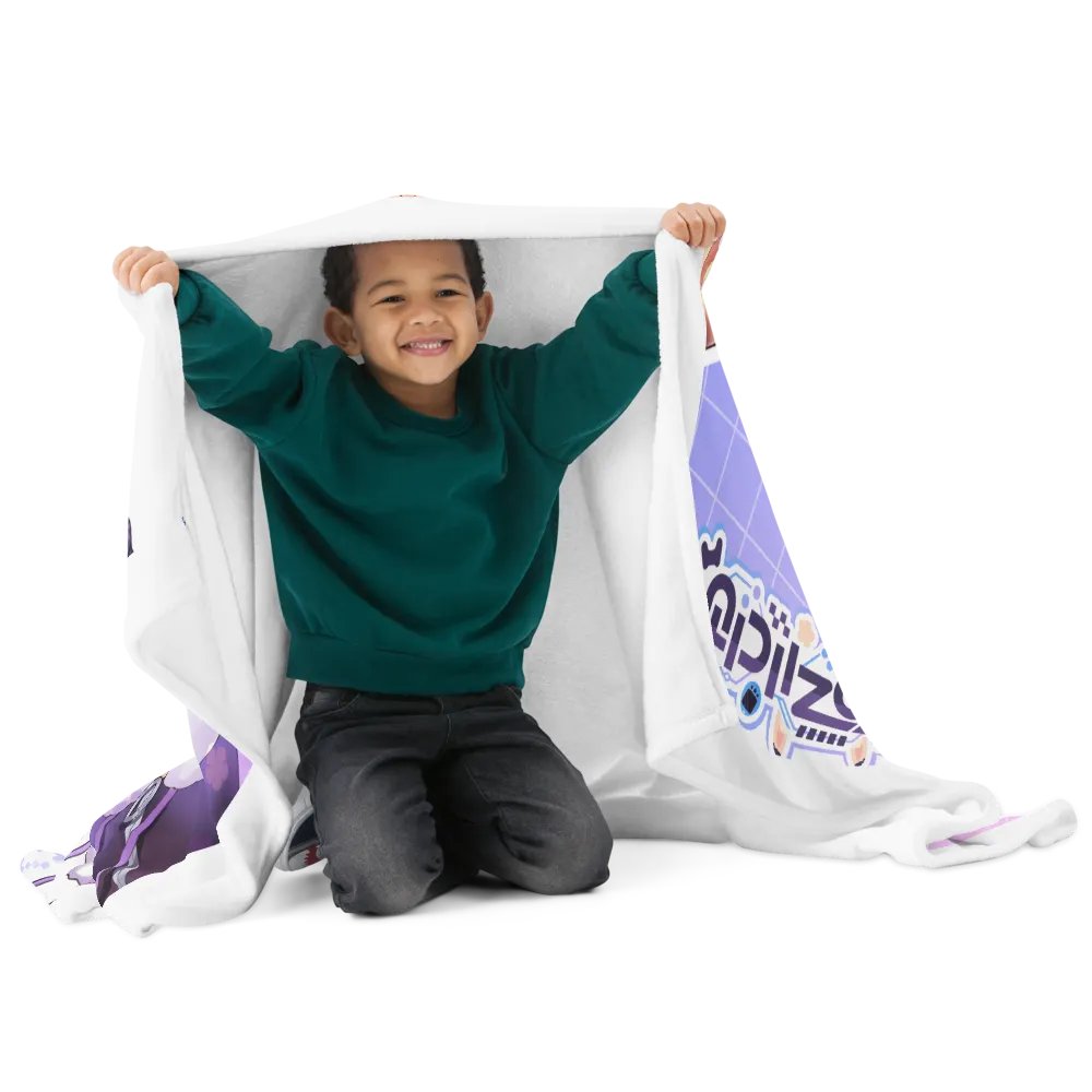 Kozii Alpaca VTuber Throw Blanket product image (5)