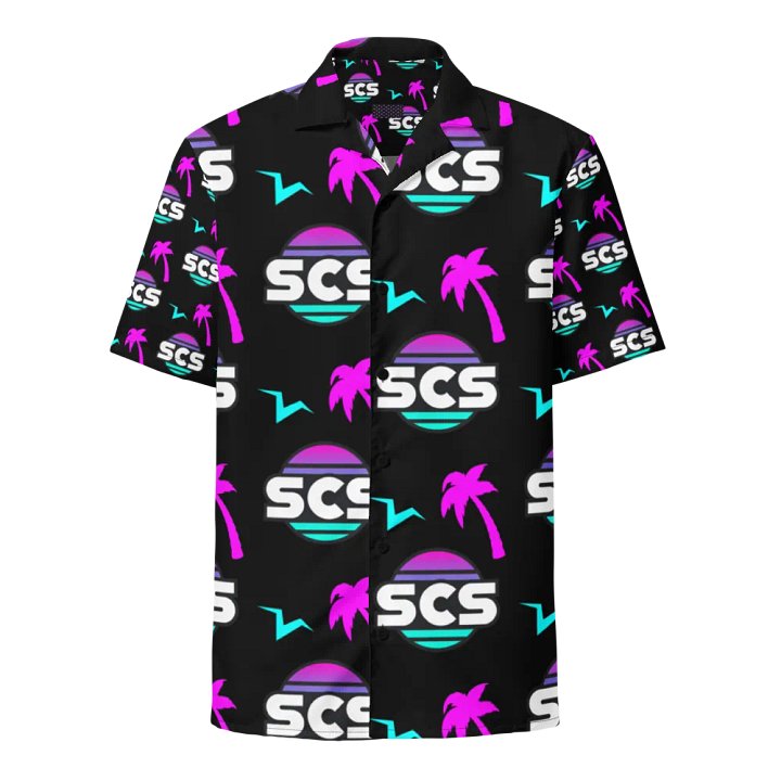 SCS VIBES UNISEX BUTTON SHIRT product image (1)