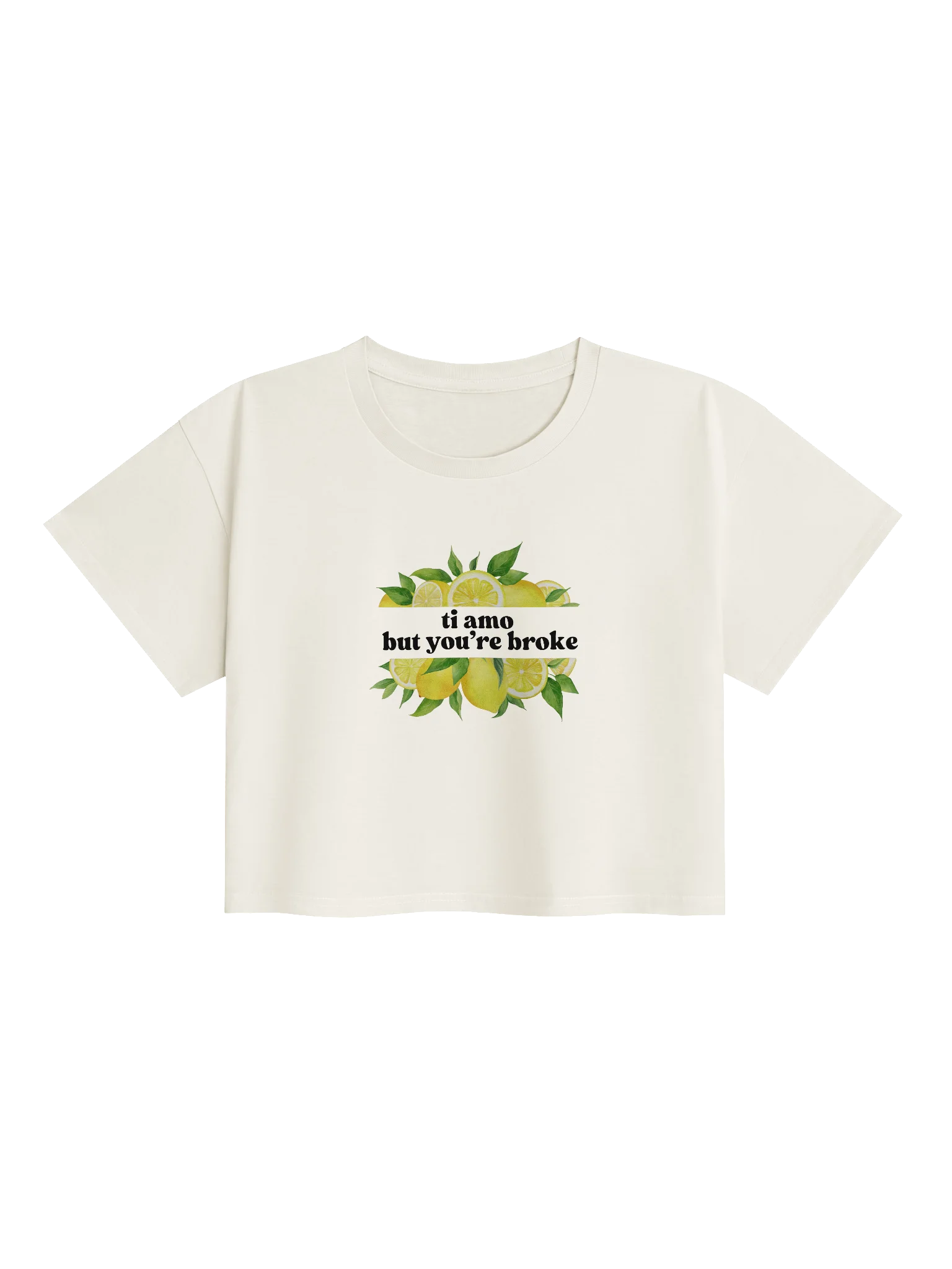 "Ti Amo But You're Broke" Crop Top product image (13)