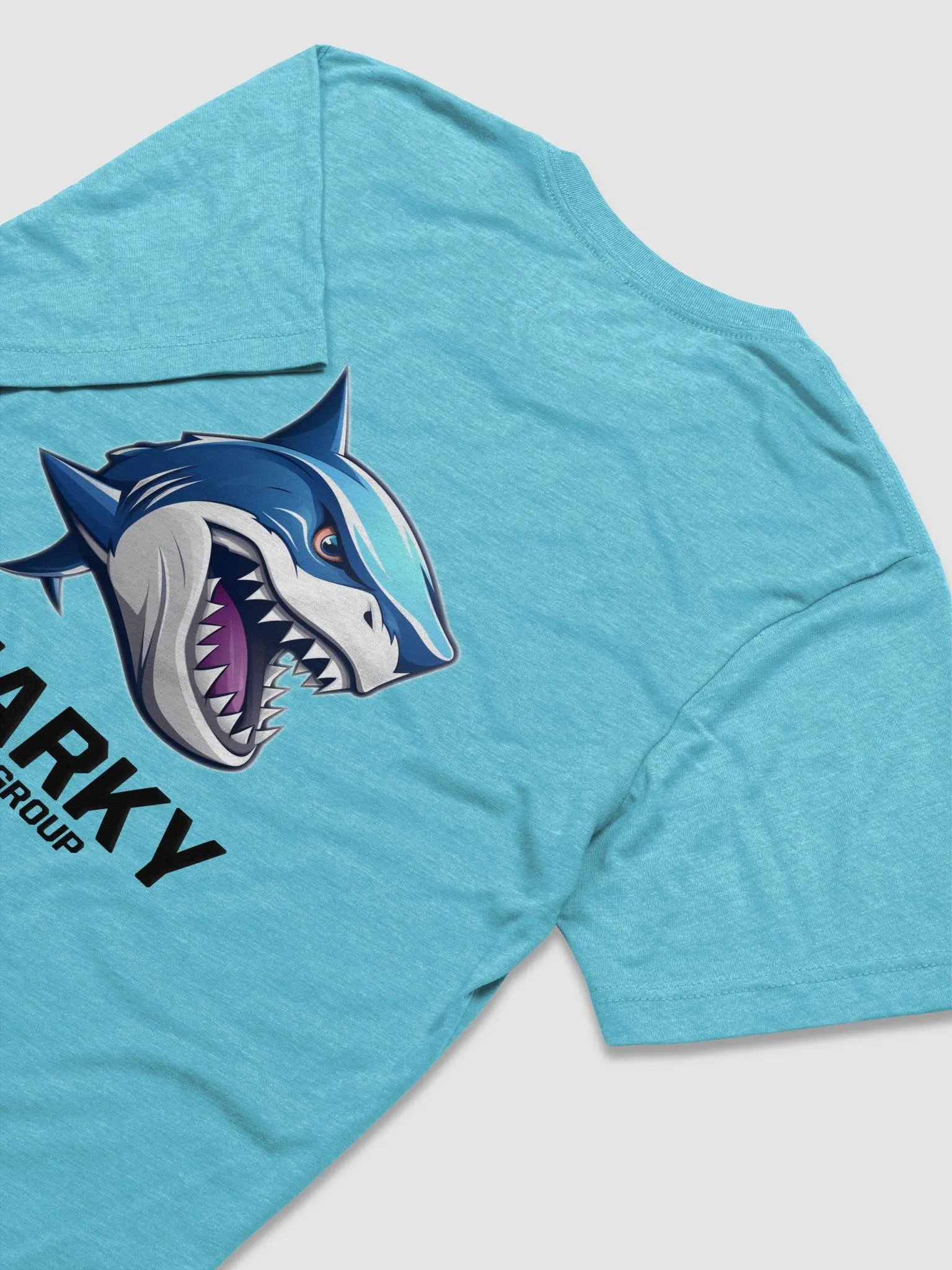 The Ultimate Sharky Media Group Tee (Black Lettering) product image (16)