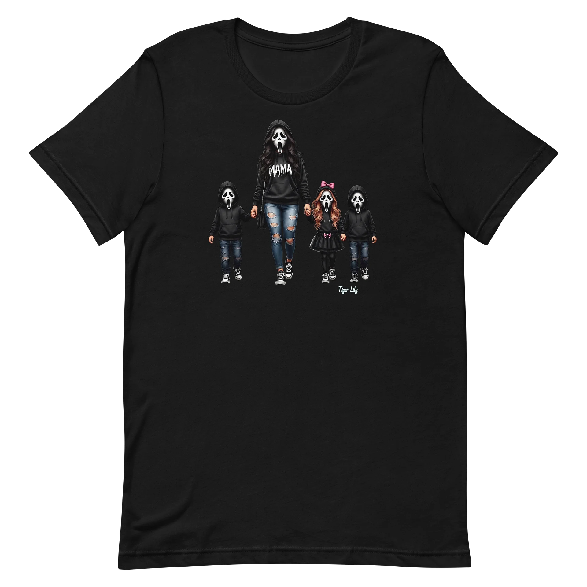 Ghost face mama Tshirt product image (10)