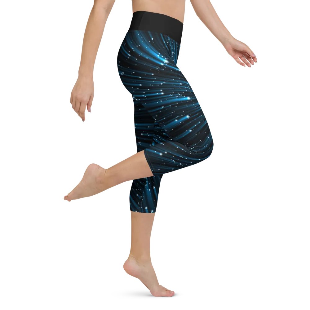 Hyperspace Journey Yoga Capri Leggings product image (3)