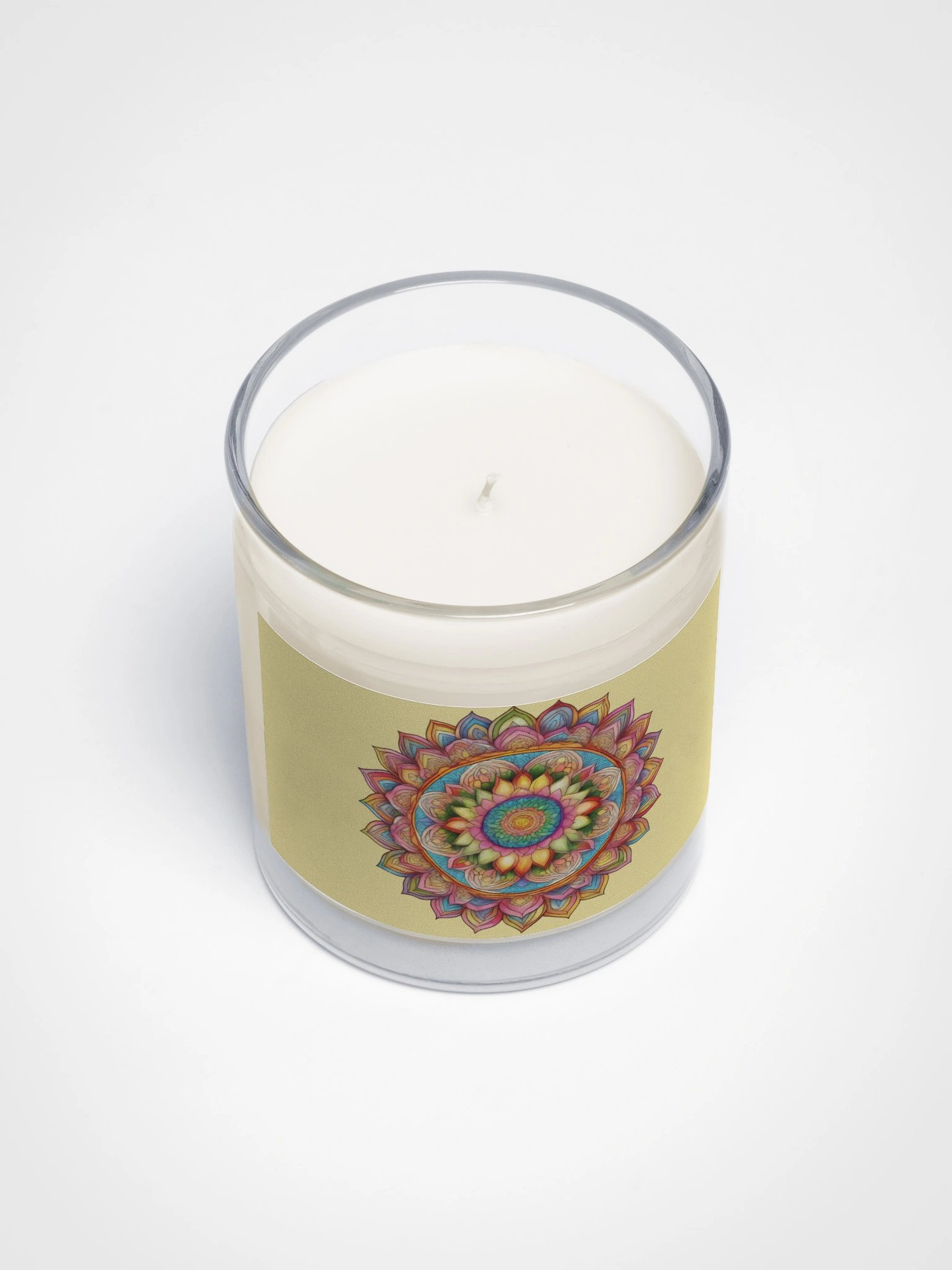 Golden Bloom Mandala - Soy Candle product image (4)