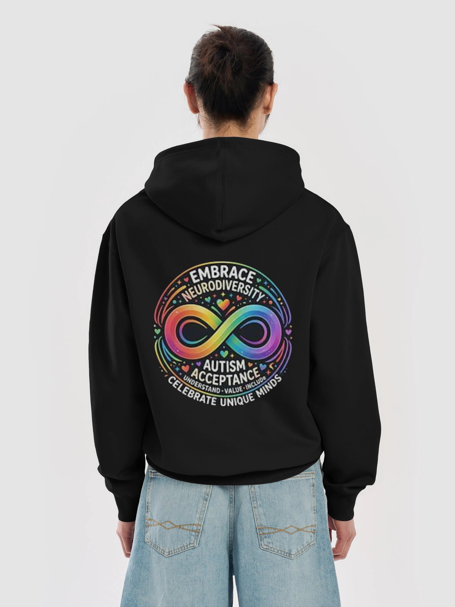 Autism Embrace Adult Hoodie product image (31)