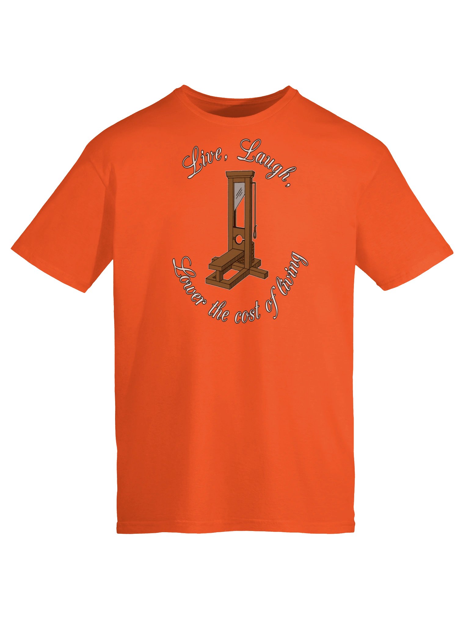 Live, Laugh, Lower the cost of living shirt product image (4)