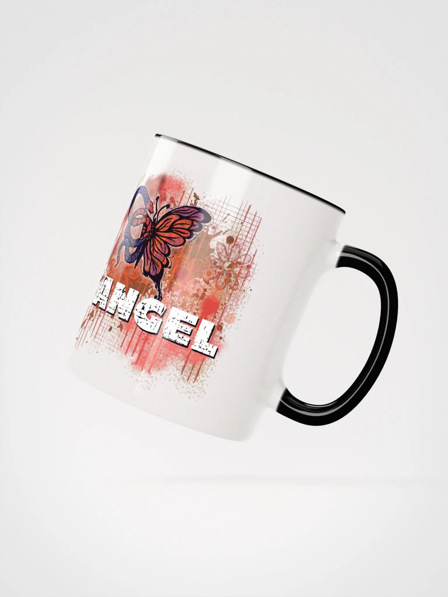 Mug Angel Soft Grunge Snake Butterfly product image (3)