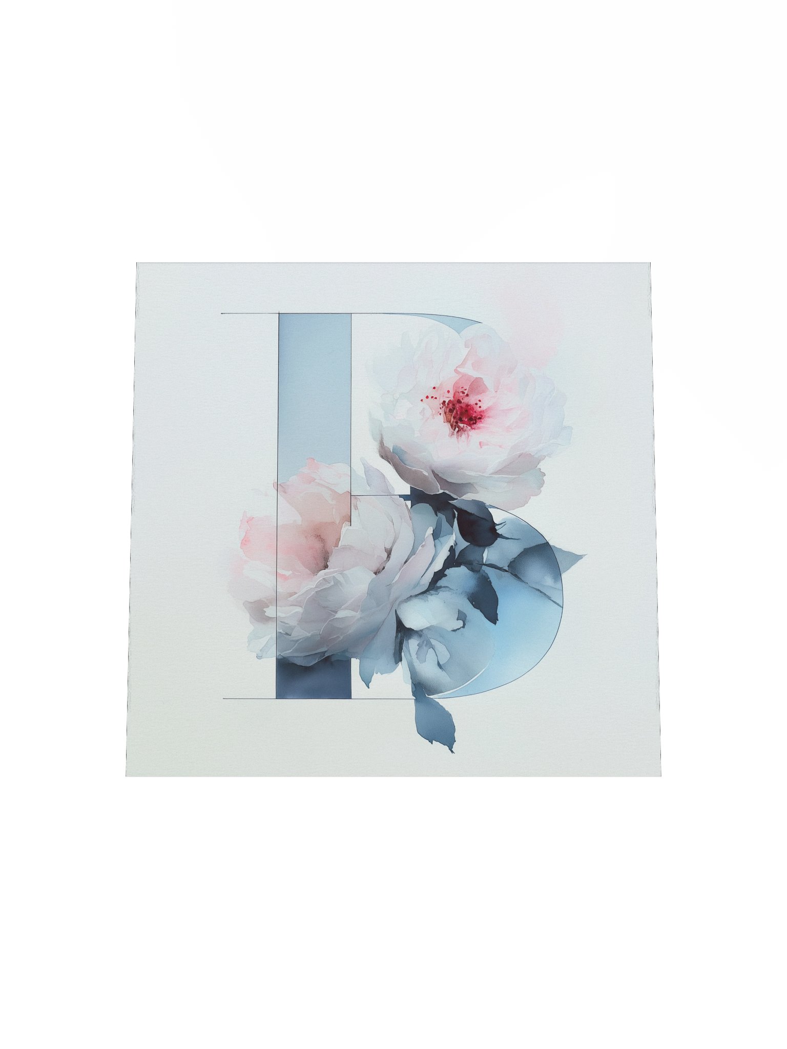 Powder Blue: Soft Layered 'B' product image (19)