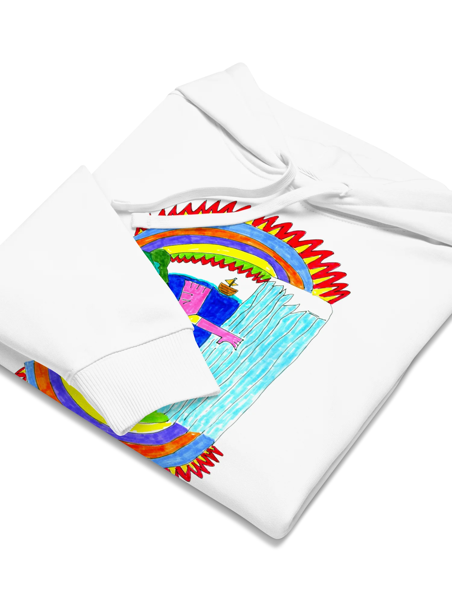 Abstract Lands Beyond Relaxed Hoodie product image (54)